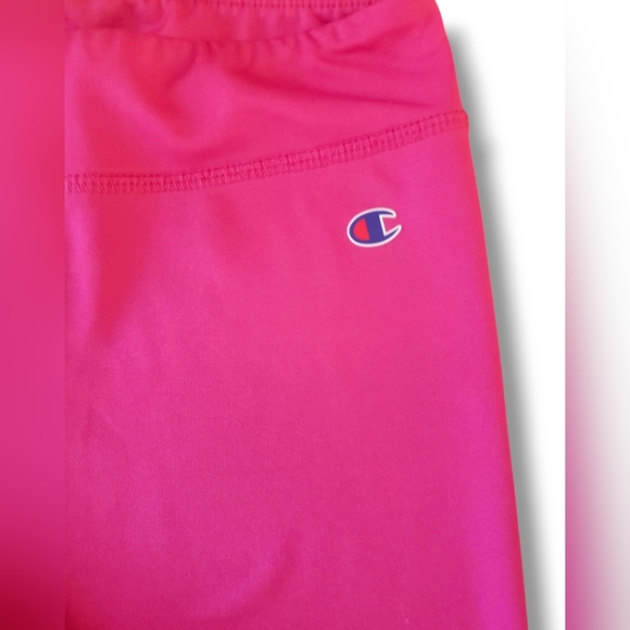 Girls size large Champion Leggings , new without tag, bright pink leggings - Picture 7 of 8